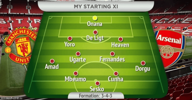 奥纳纳先发 奥纳纳先发